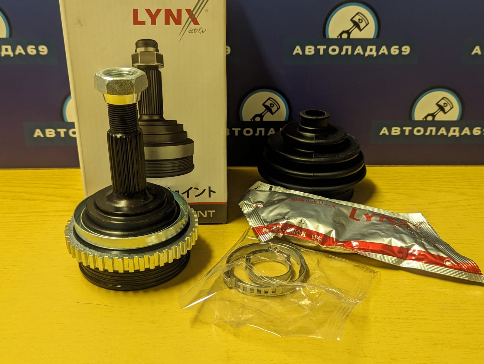 ШРУС наружный 1118 (аналог 21700-2215012-87) с ABS (CO-4605A) LYNXauto